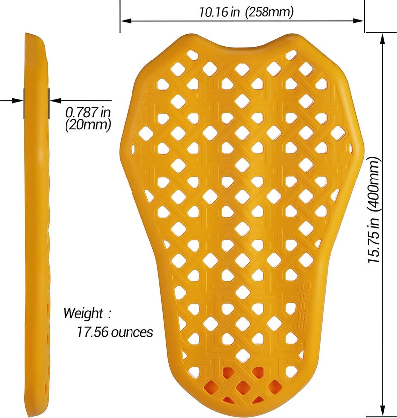 surlim CE Level 2 Motorcycle Armor Motorcycle Protector CE Armor for Motorcycle Jackets Pants Inserts Pads - Image 5